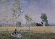 Meadow at Bezons Claude Monet